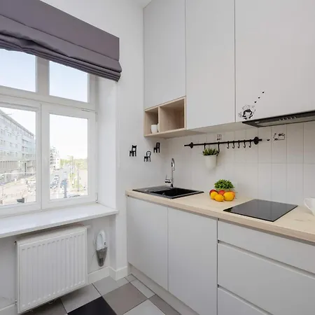 Apartman Targowa Bright Close To Pge By Renters Varsó